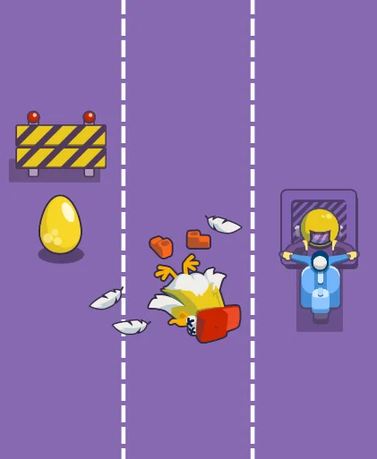 Chicken Crossing
